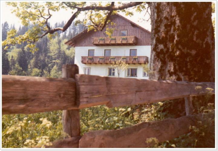 Ferienwohnung Haus Einhirn Altaussee Exterior foto